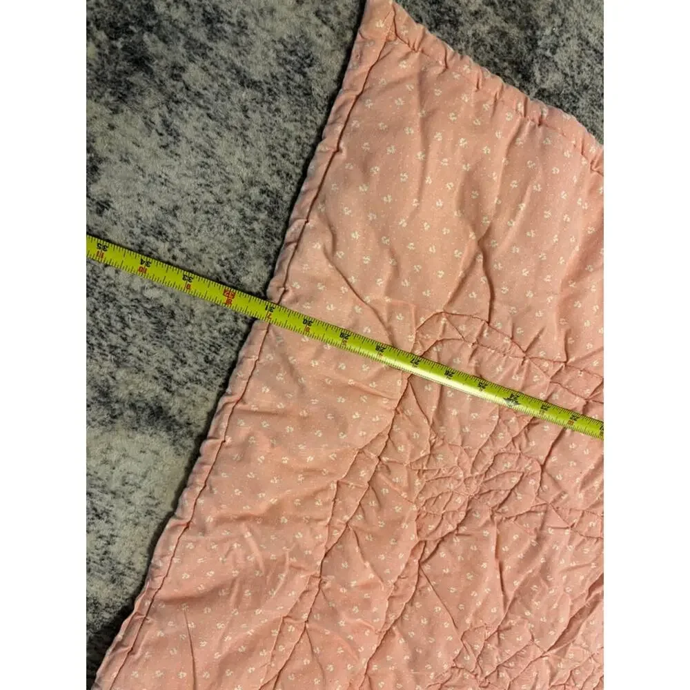 Vintage Retro Style Handmade Baby Quilt